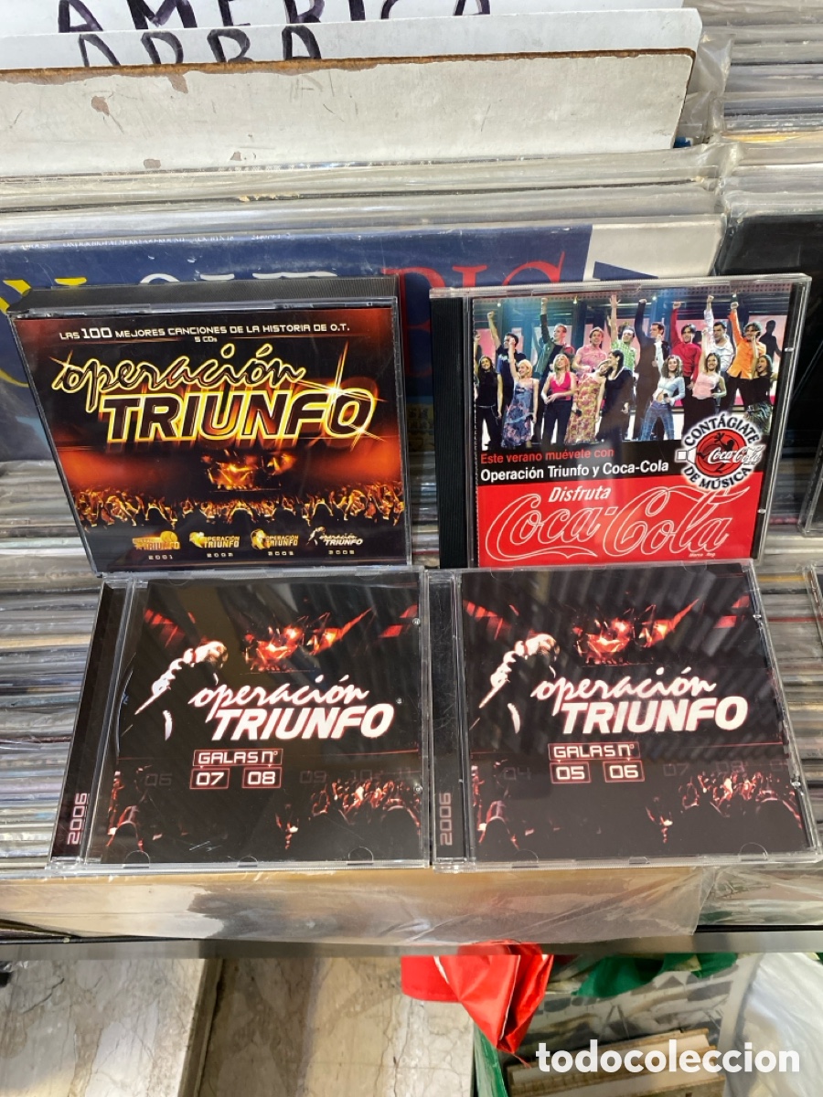 CDs de m&uacute;sica: Lote 12 CDs Operaci&oacute;n Triunfo - Foto 2