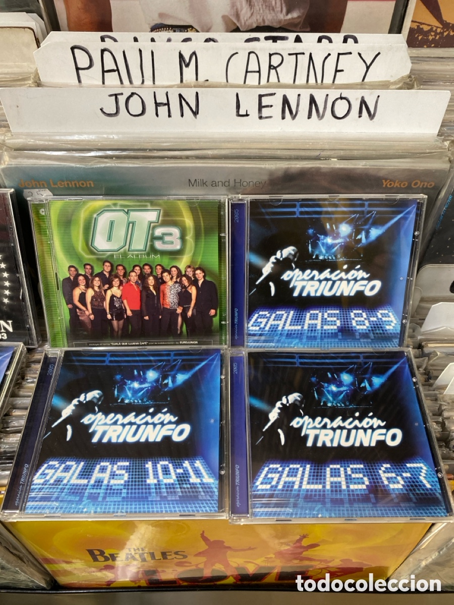 CDs de m&uacute;sica: Lote 12 CDs Operaci&oacute;n Triunfo - Foto 4