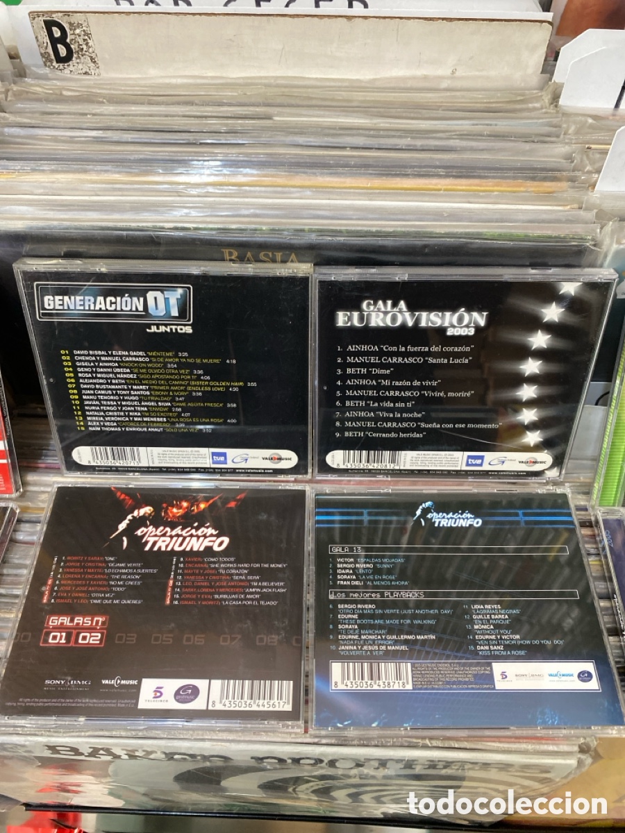CDs de m&uacute;sica: Lote 12 CDs Operaci&oacute;n Triunfo - Foto 6