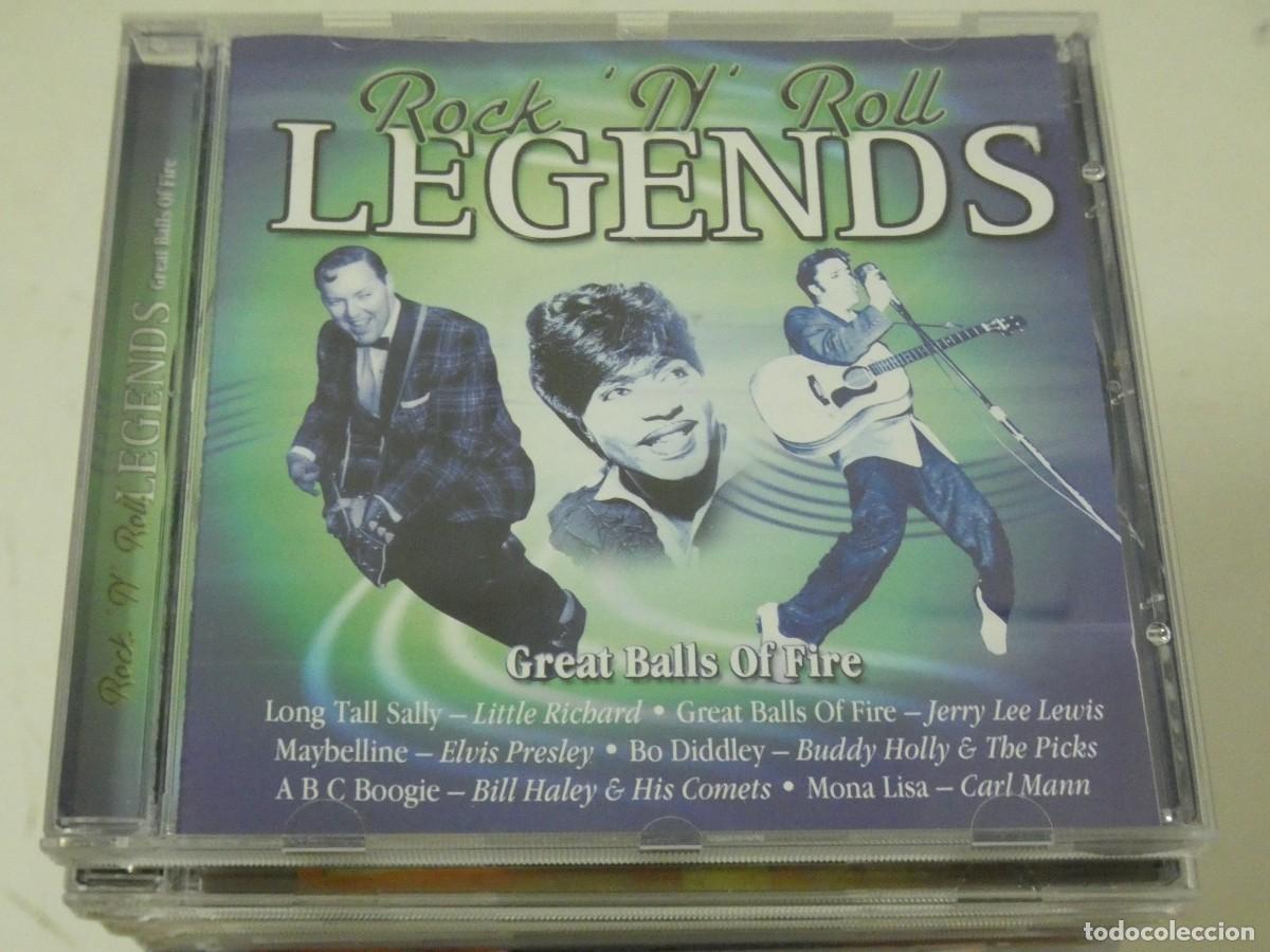 CDs de Musique: ARKANSAS1980 LOTT396 CD ESTADO CORRECT&Iacute;SIMO RECOP VER TAPA ROCK 'N' ROLL LEGENDS