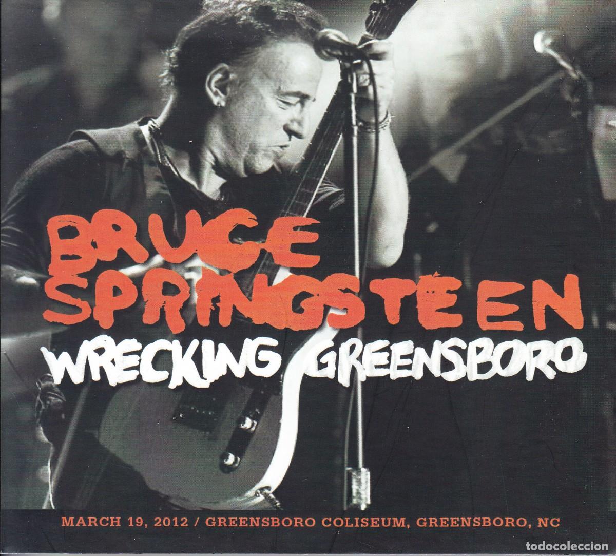 CDs de m&uacute;sica: BRUCE SPRINGSTEEN. WRECKING GREENSBORO. 3 CD. - Foto 1