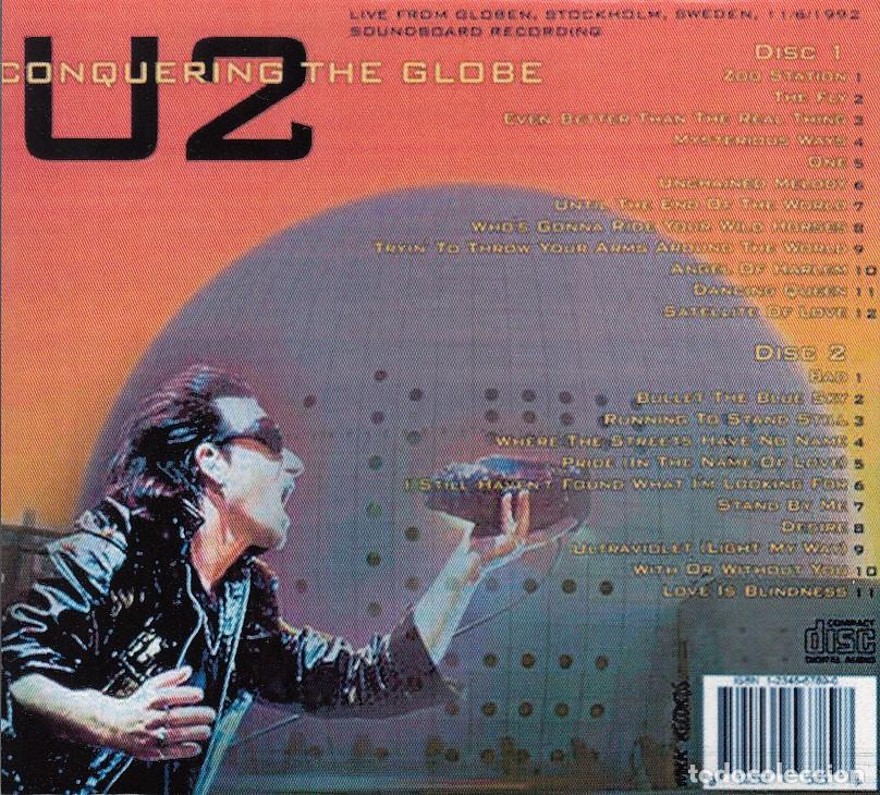 CDs de m&uacute;sica: U2. GLOBEN, STOCKHOLM. 2 CD. - Foto 2