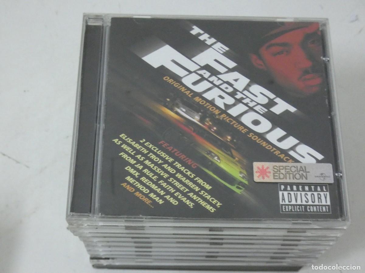 CDs de Musique: ARKANSAS1980 LOTT396 CD ESTADO CORRECT&Iacute;SIMO BSO OST BANDA SONORA THE FAST AND FURIOUS