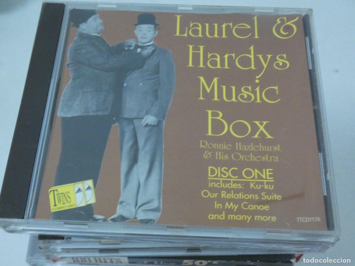 CD di Musica: ARKANSAS1980 LOTT396 CD ESTADO CORRECT&Iacute;SIMO LAUREL & HARDYS MUSIC BOX
