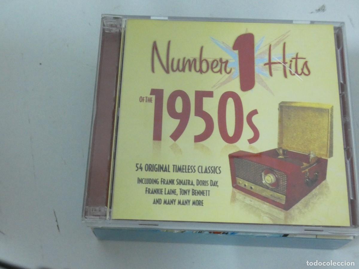 Music CDs: ARKANSAS1980 LOTT396 CD ESTADO CORRECT&Iacute;SIMO RECOP NUMBER 1 HITS OF THE 1950'S