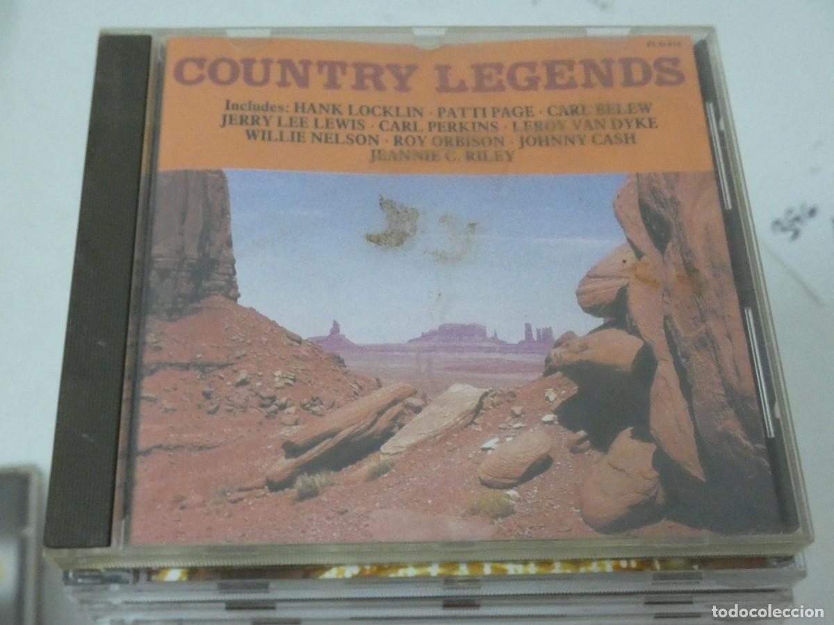 Musik-CDs: ARKANSAS1980 LOTT396 CD ESTADO CORRECT&Iacute;SIMO COUNTRY LEGENDS VER ARTISTAS TAPA