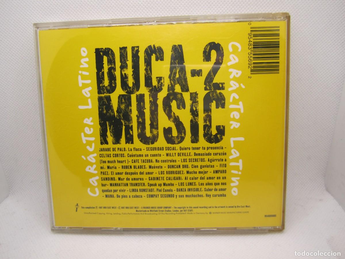 CDs de m&uacute;sica: cd caracter latino duca-2 music - Foto 3
