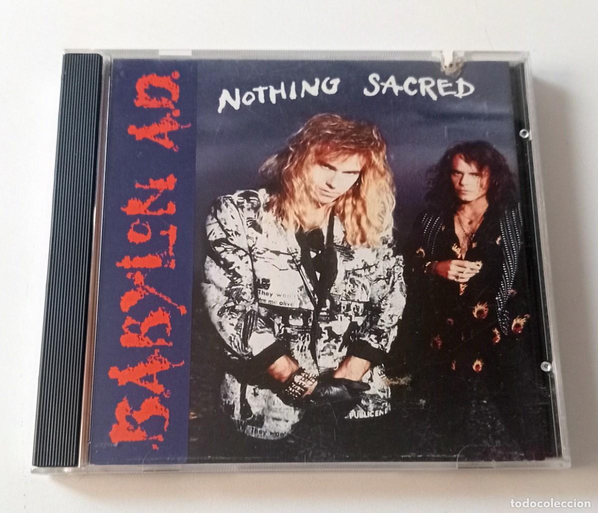 CDs de m&uacute;sica: CD BABYLON A.D. - NOTHING SACRED - Foto 1