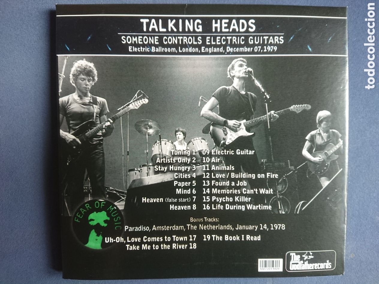CDs de m&uacute;sica: Talking Heads - Someone Controls Electric Guitars - CD - Foto 2
