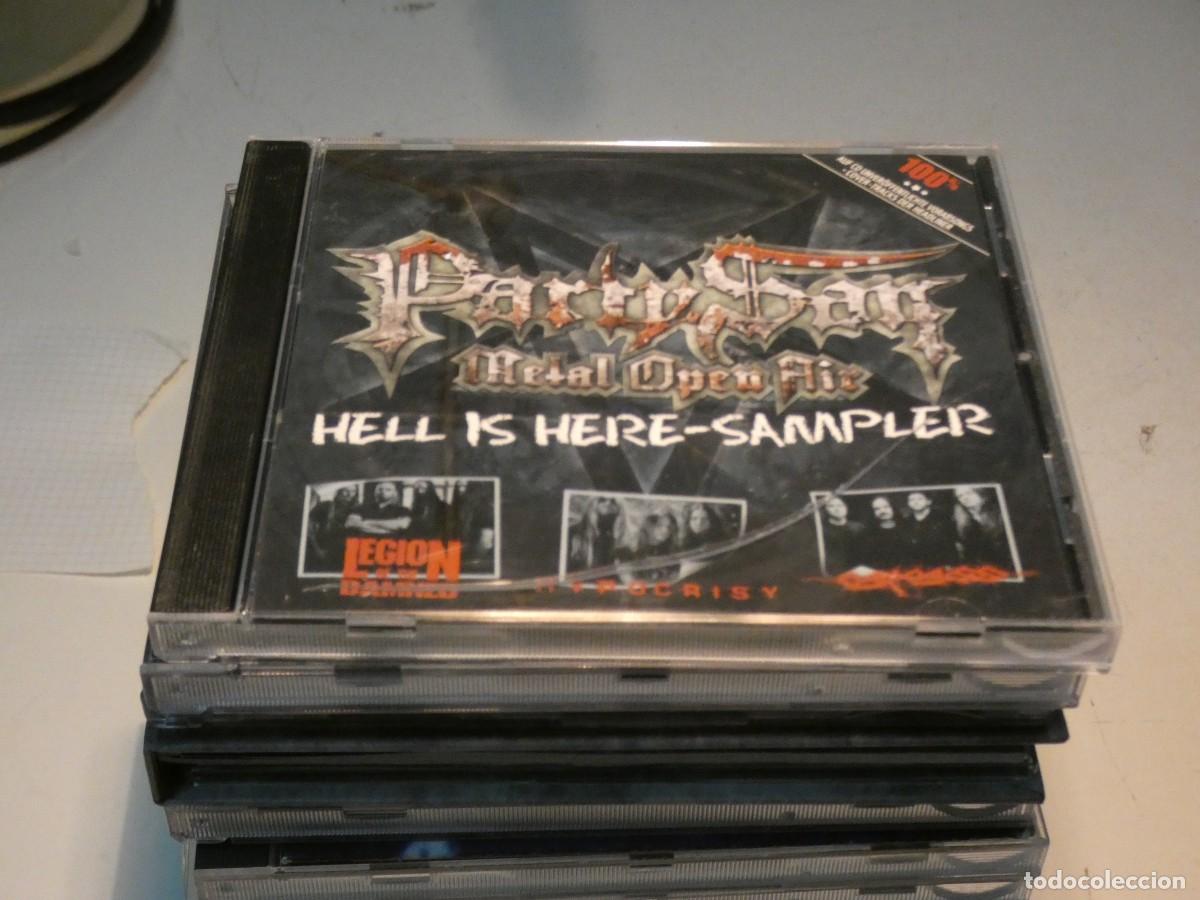 CDs de m&uacute;sica: ARKANSAS1980 LOTT395 DISCO COMPACTO CD ESTADO CORRECTISIMO HELL IS HERE SAMPLER - Foto 1