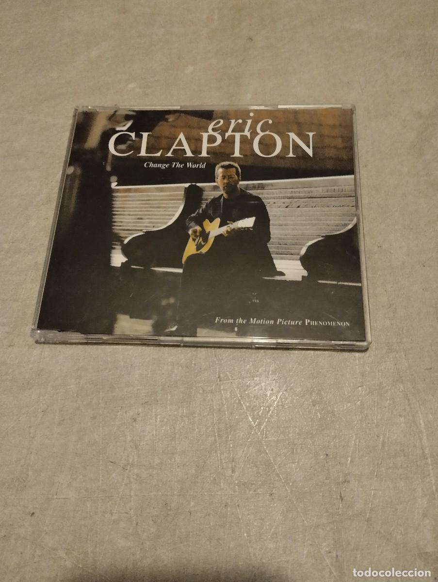 CDs de m&uacute;sica: Eric Clapton CD Maxi Change The World - Foto 1