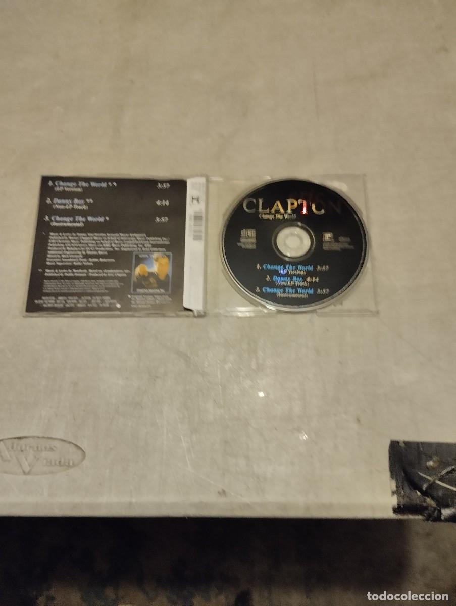 CDs de m&uacute;sica: Eric Clapton CD Maxi Change The World - Foto 2