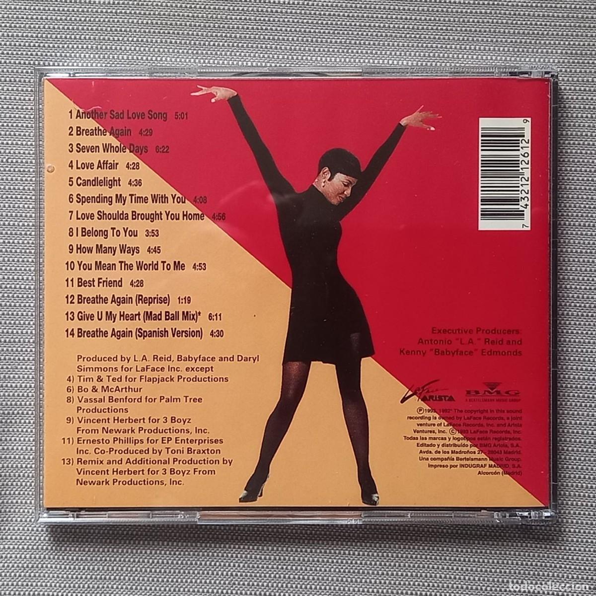 CDs de m&uacute;sica: TONI BRAXTON - TONI BRAXTON CD - Foto 2