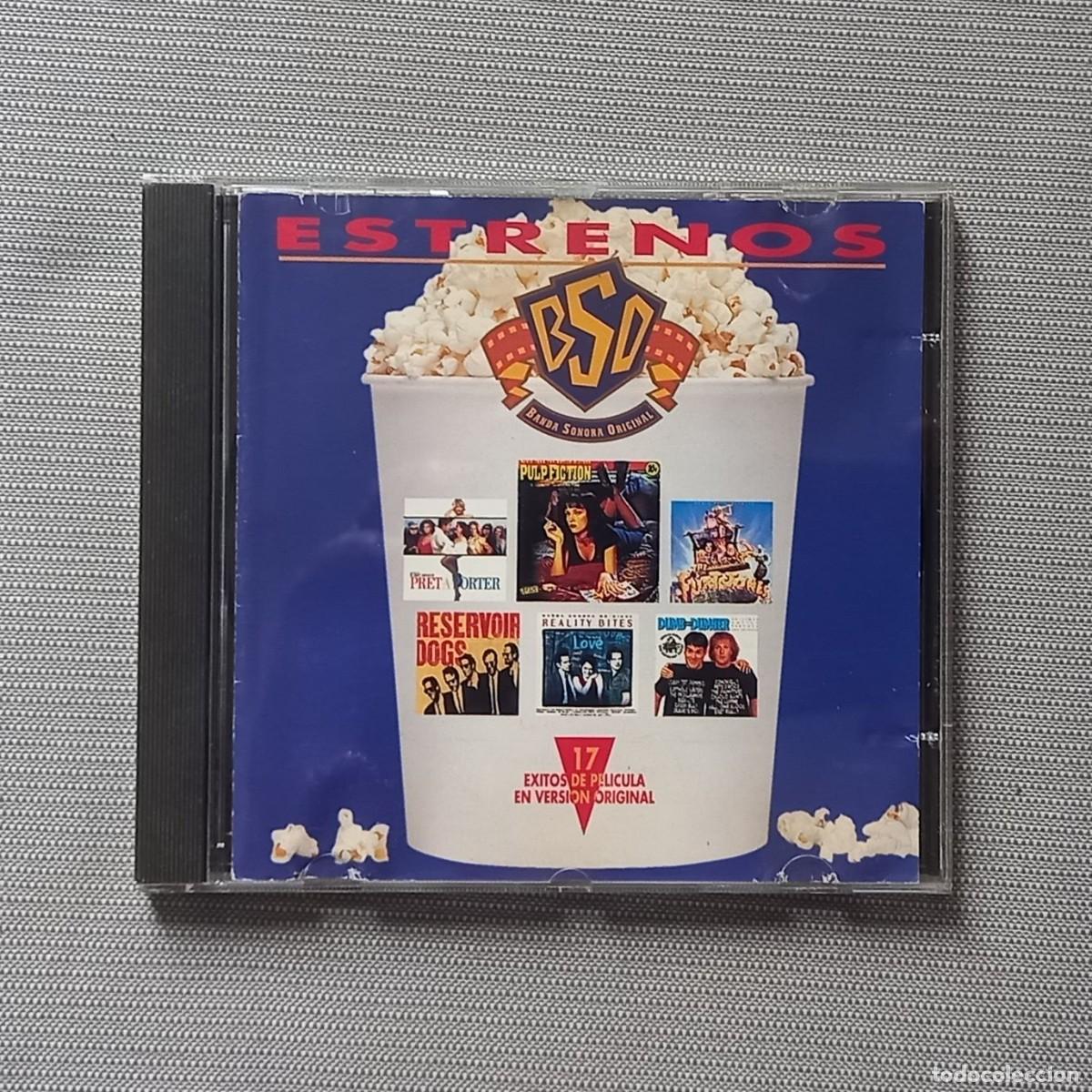 CDs de M&uacute;sica: ESTRENOS BSO (BANDA SONORA ORIGINAL) 1995