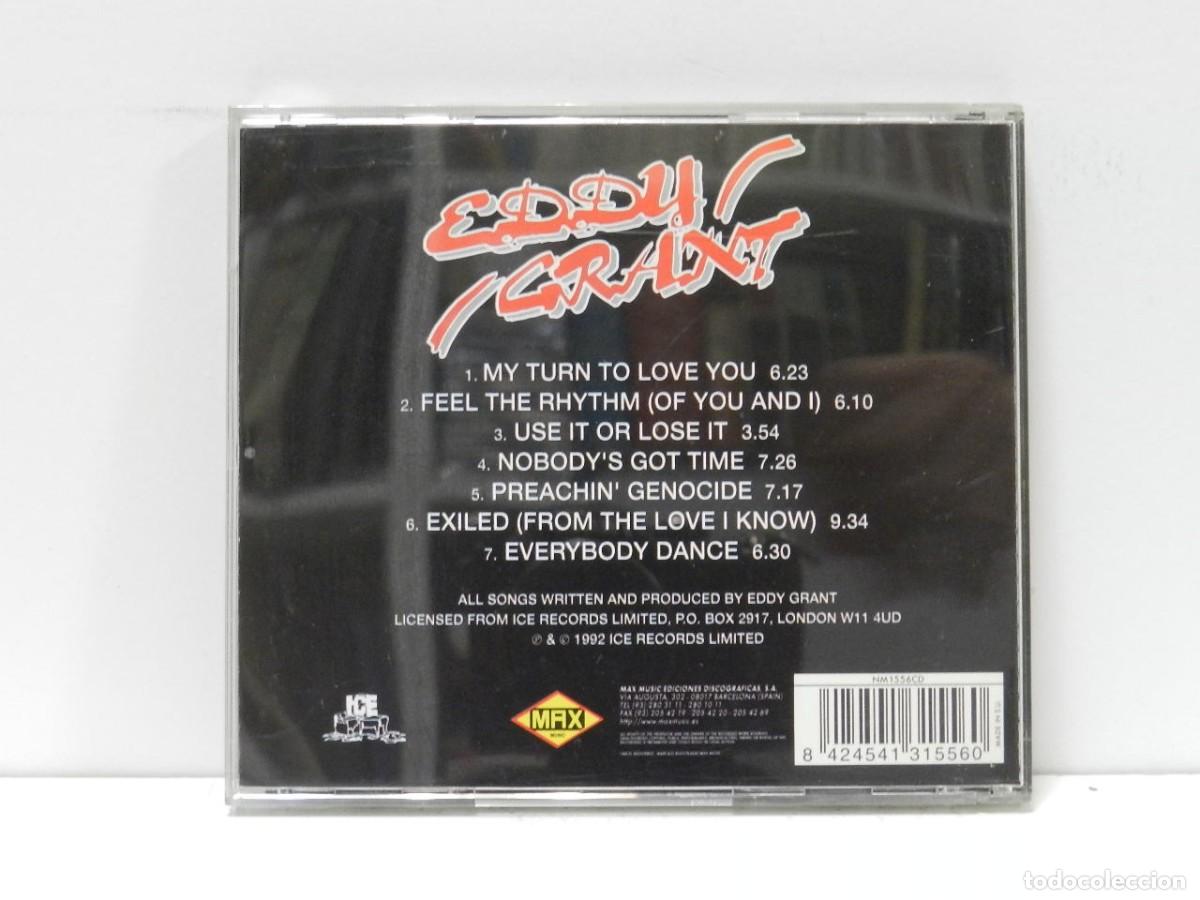 CDs de m&uacute;sica: DISCO CD. Eddy Grant &ndash; Love In Exile. COMPACT DISC. - Foto 2