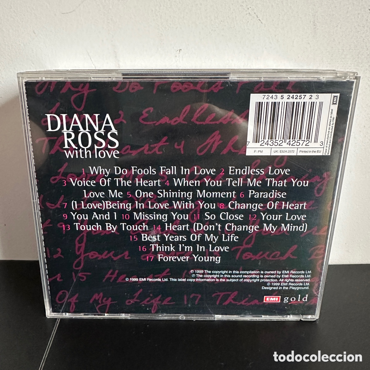 CDs de m&uacute;sica: Diana Ross - With Love (CD, Comp) - Foto 2