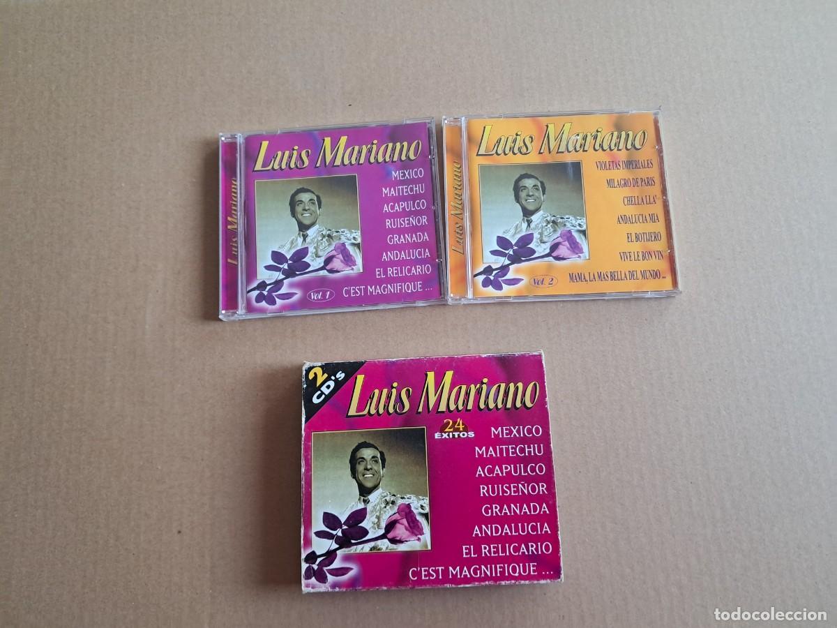 CDs de m&uacute;sica: LUIS MARIANO - 24 EXITOS DOBLE CD 2001 - Foto 2