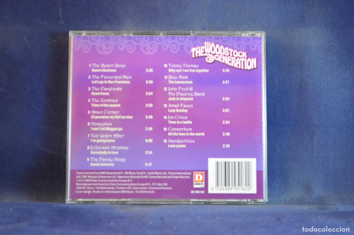 CDs de m&uacute;sica: VARIOUS &ndash; THE WOODSTOCK GENERATION - CD - Foto 2