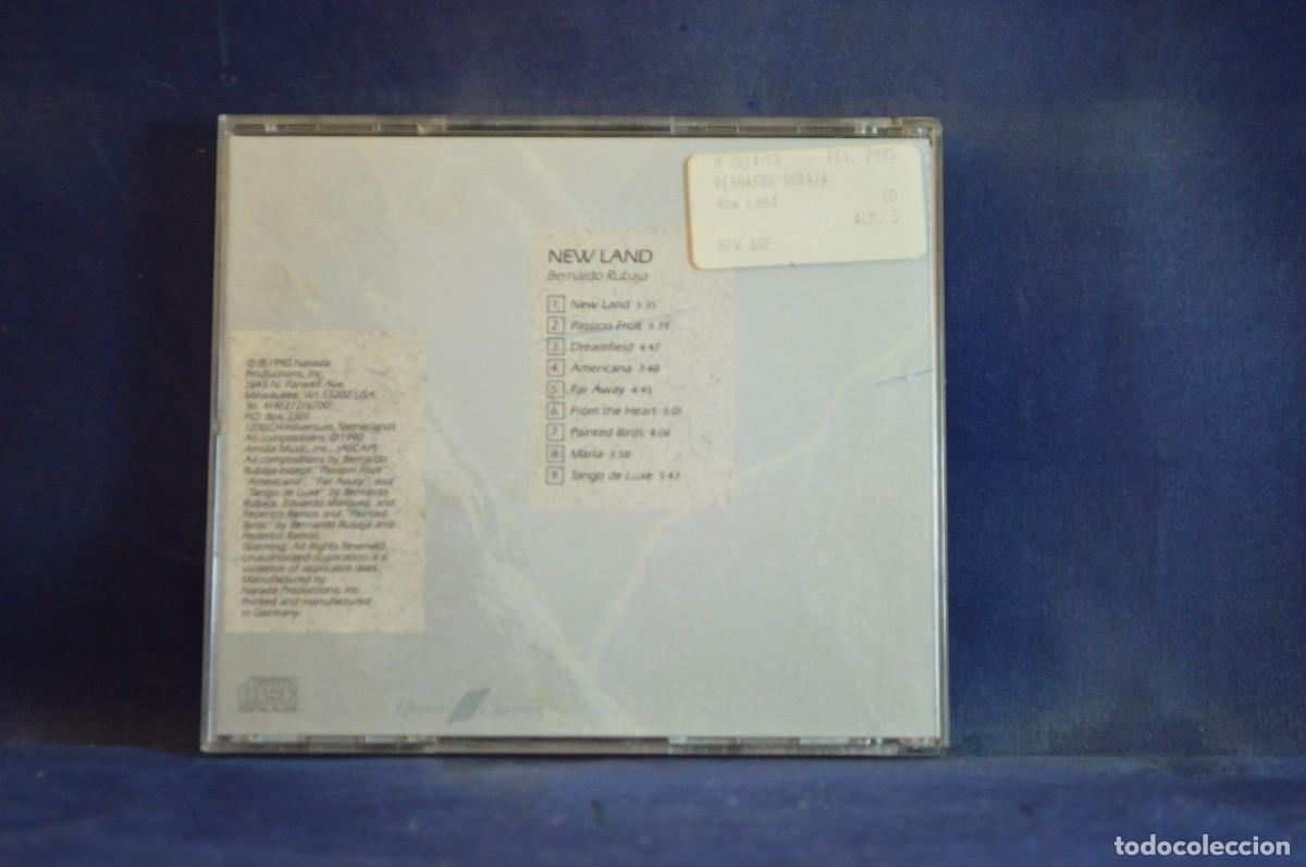 CDs de m&uacute;sica: BERNARDO RUBAJA &ndash; NEW LAND - CD - Foto 2