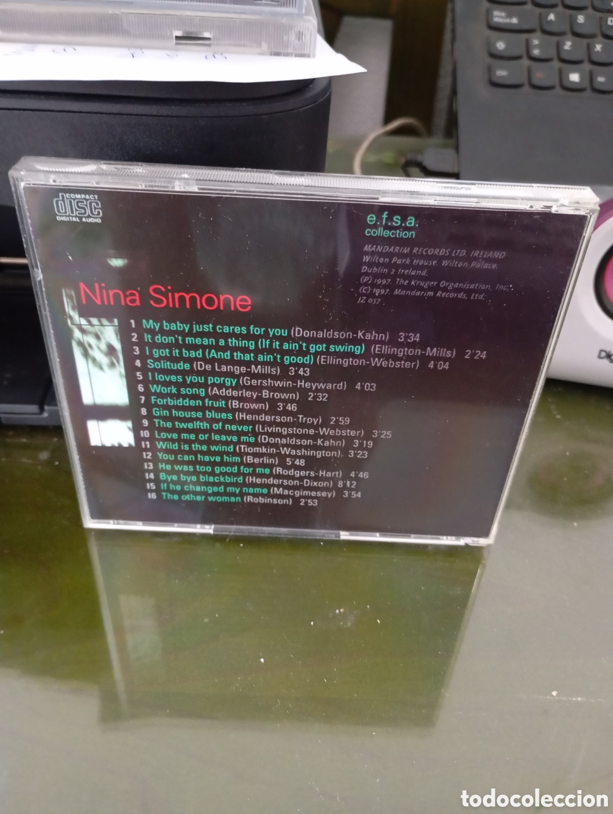 CDs de m&uacute;sica: NINA SIMONE - JAZZ MASTERS - CD - Foto 2