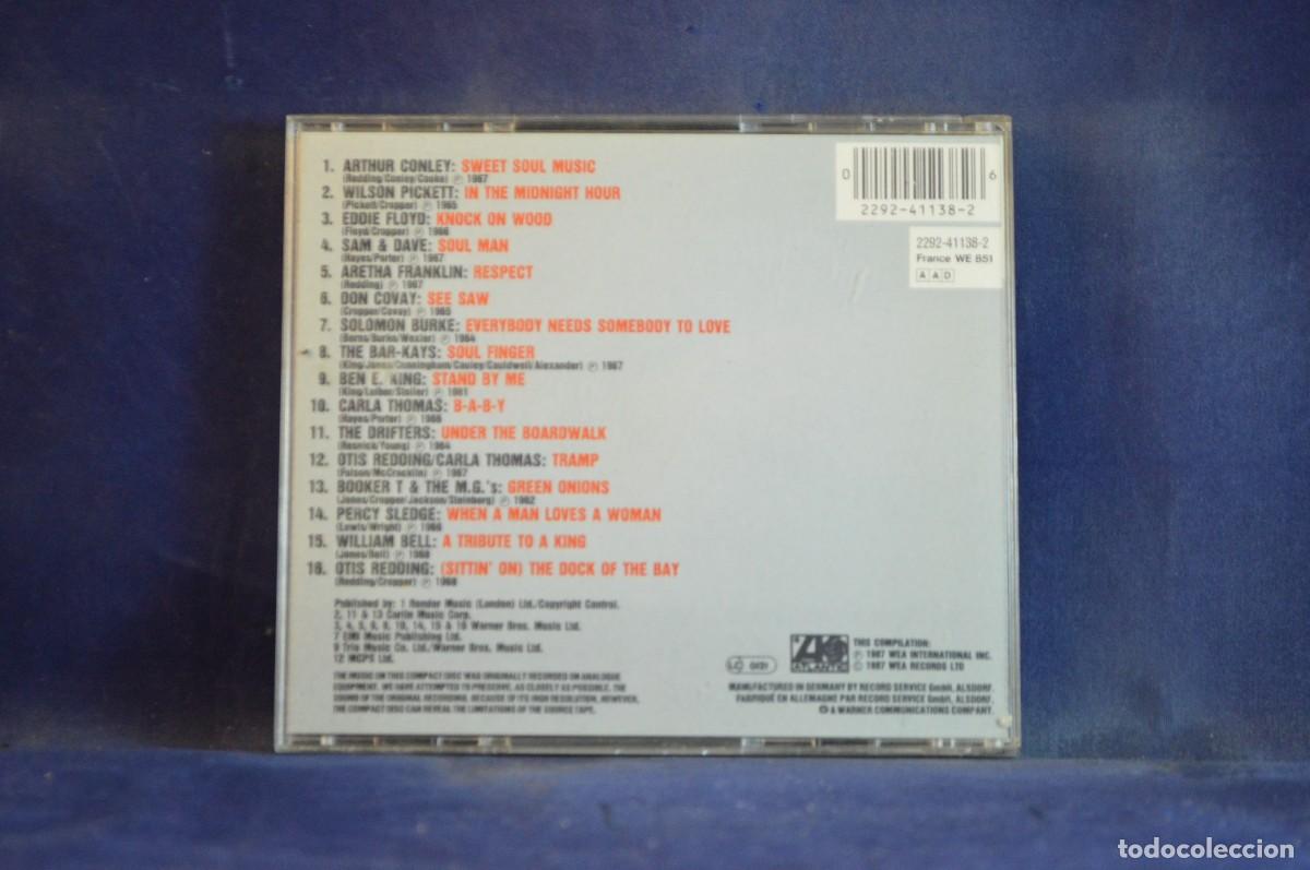 CDs de m&uacute;sica: VARIOUS &ndash; ATLANTIC SOUL CLASSICS - CD - Foto 2