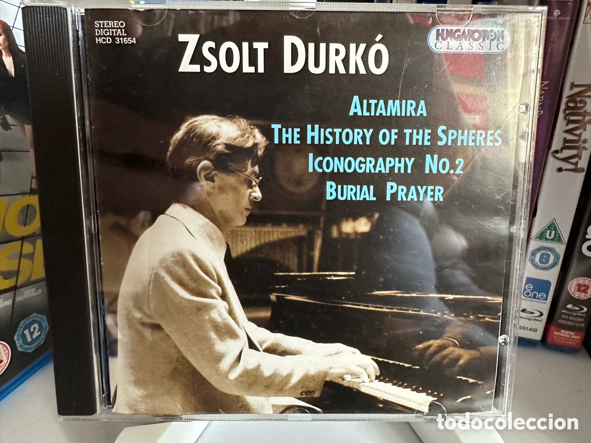 Music CDs: Zsolt Durk&oacute; - Altamira / The History Of The Spheres / Iconography No. 2 / Burial Prayer (CD)