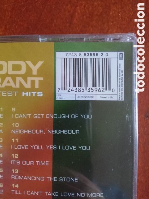 CDs de m&uacute;sica: Eddy Grant - Greatest Hits - Foto 3