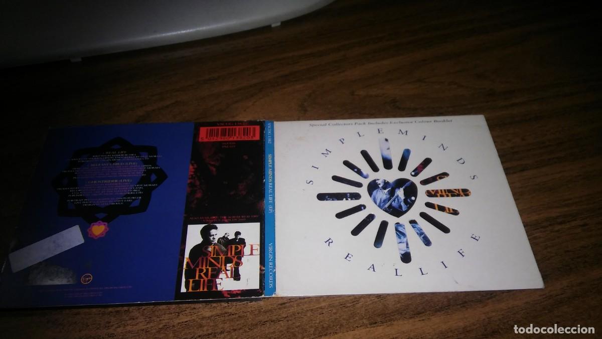 CDs de m&uacute;sica: SIMPLE MINDS - REAL LIFE (EP 3 TRACKS DIGIPACK) - Foto 1