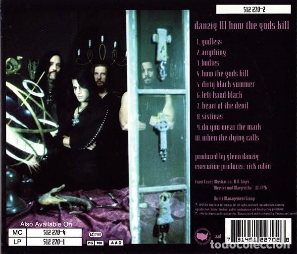 CDs de m&uacute;sica: Danzig &ndash; Danzig III: How The Gods Kill - CD - Foto 2
