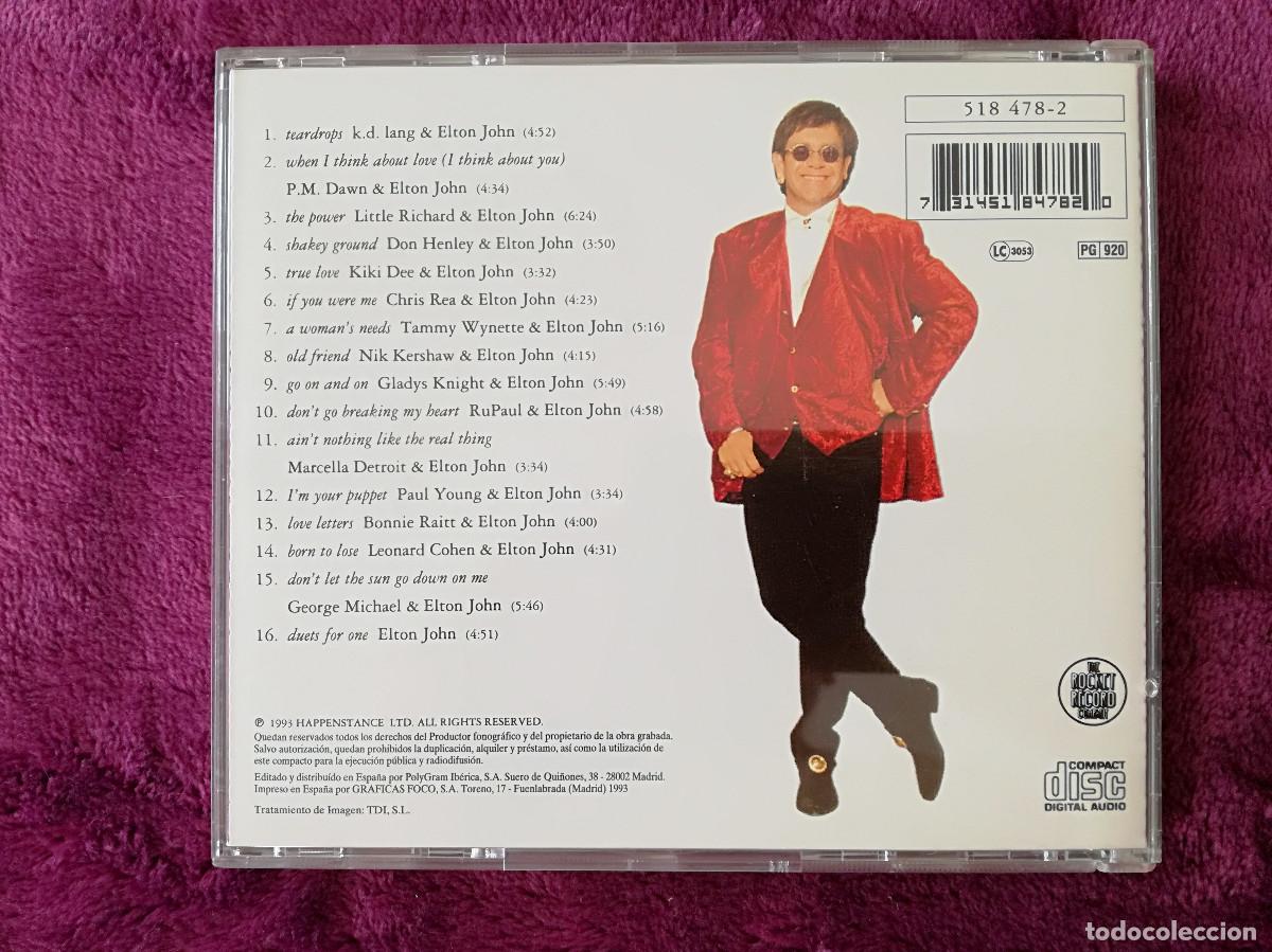 CDs de m&uacute;sica: ELTON JOHN - DUETS - CD - PEDIDO MINIMO 7&euro; - Foto 2