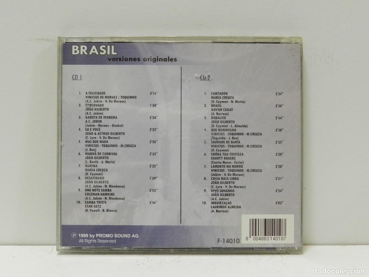 CDs de m&uacute;sica: DISCO 2 X CD. Brasil - Versiones Originales. COMPACT DISC. - Foto 2
