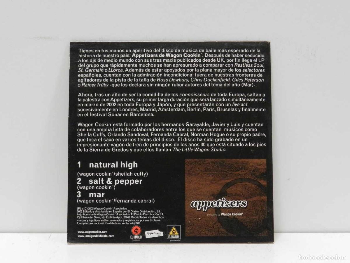CDs de m&uacute;sica: DISCO CD. Wagon Cookin &ndash; Aperitivo. COMPACT DISC. - Foto 2