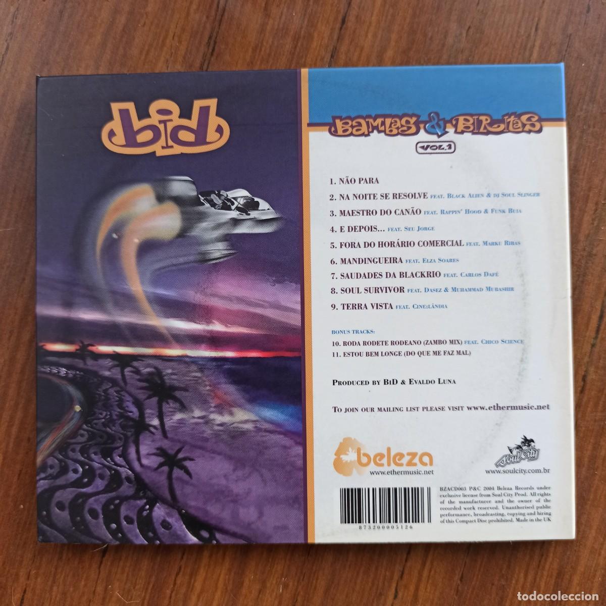 CDs de m&uacute;sica: CD Bid &ndash; Bambas & Biritas Vol.1 - Foto 2