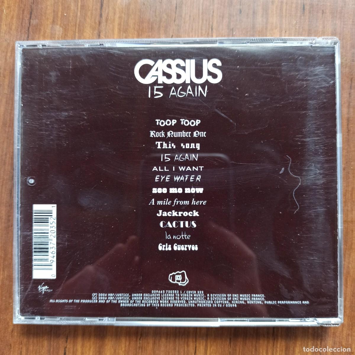 CDs de m&uacute;sica: CD Cassius &ndash; 15 Again - Foto 2