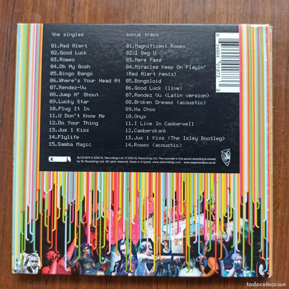 CDs de m&uacute;sica: CD Basement Jaxx &ndash; The Singles - Foto 2