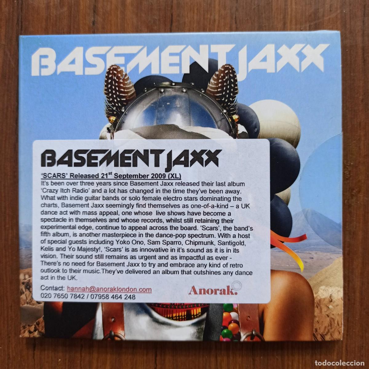 CDs de m&uacute;sica: CD Basement Jaxx &ndash; Scars - Foto 1