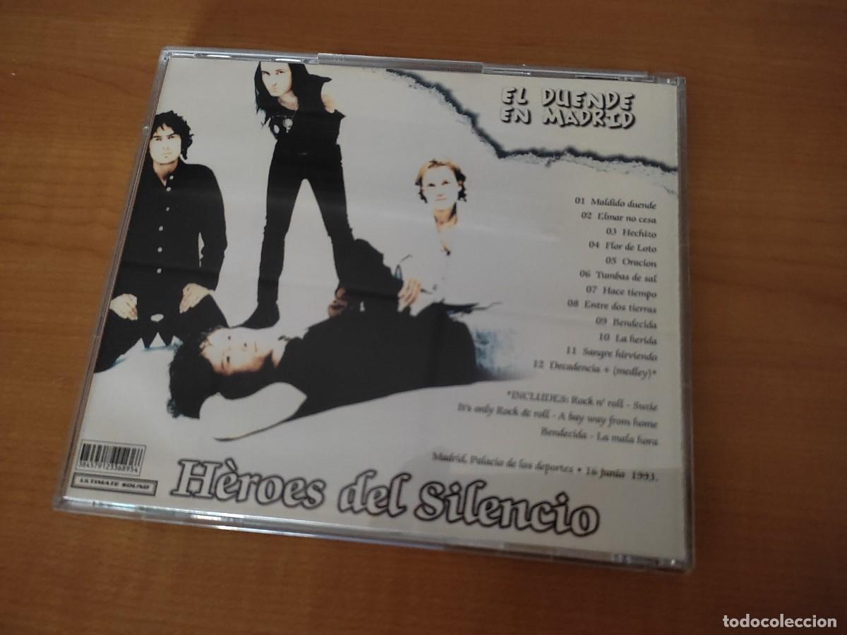 CDs de m&uacute;sica: CD HEROES DEL SILENCIO EL DUENDE EN MADRID - Foto 3