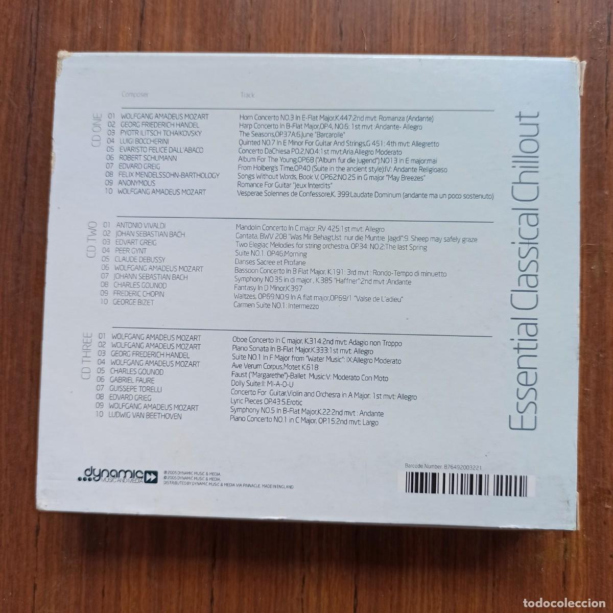 CDs de m&uacute;sica: CD Essential Classical Chillout - Foto 2