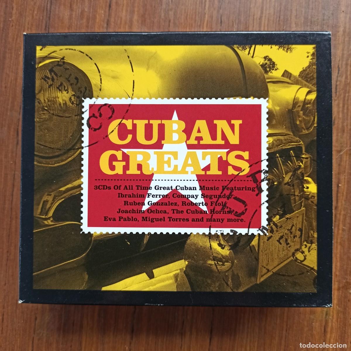 CDs de m&uacute;sica: CD Cuban Greats (3 CDs) - Foto 1