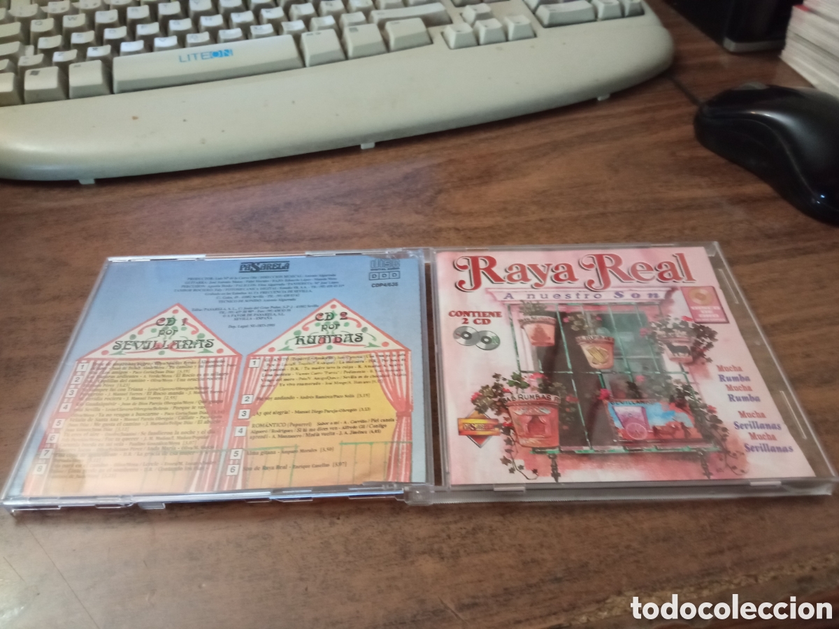 CDs de m&uacute;sica: RAYA REAL - A NUESTRO SON (2CD 1995) - Foto 1