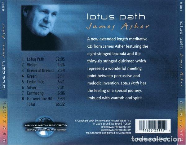 CDs de m&uacute;sica: James Asher &ndash; Lotus Path - Precintado - Foto 2