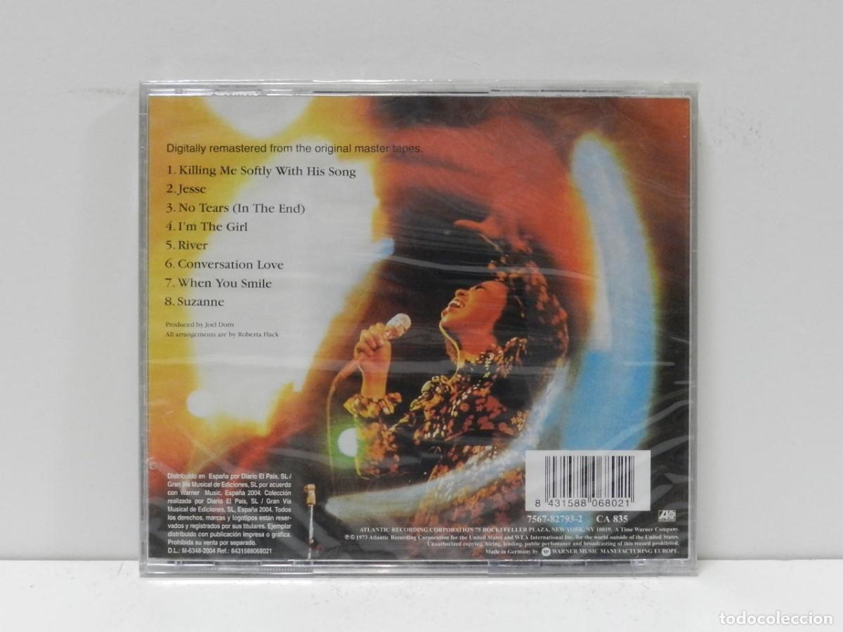 CDs de m&uacute;sica: DISCO CD. Roberta Flack &ndash; Killing Me Softly. COMPACT DISC. - Foto 2