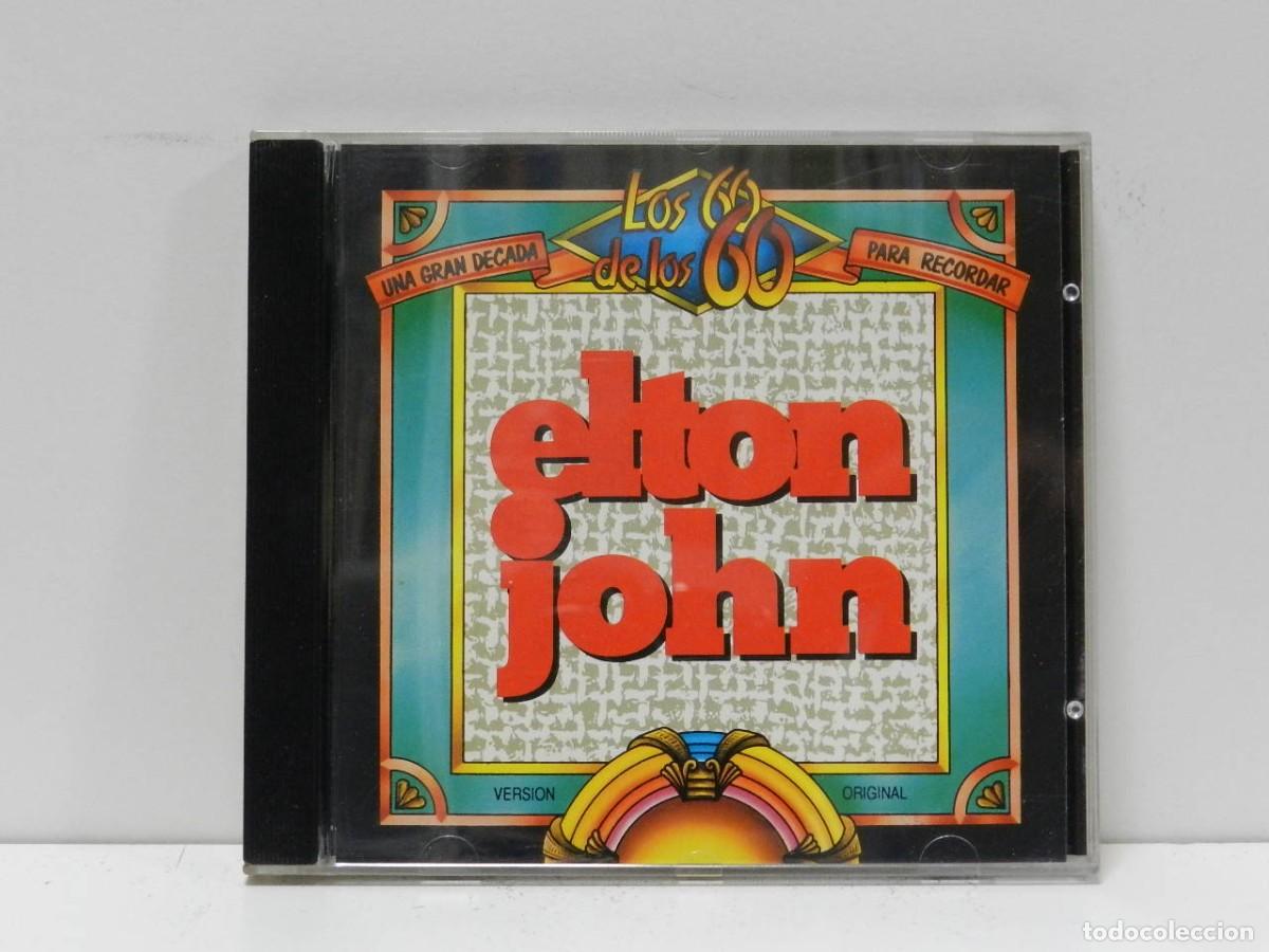 CDs de m&uacute;sica: DISCO CD. Elton John &ndash; Los 60 De Los 60. COMPACT DISC. - Foto 1