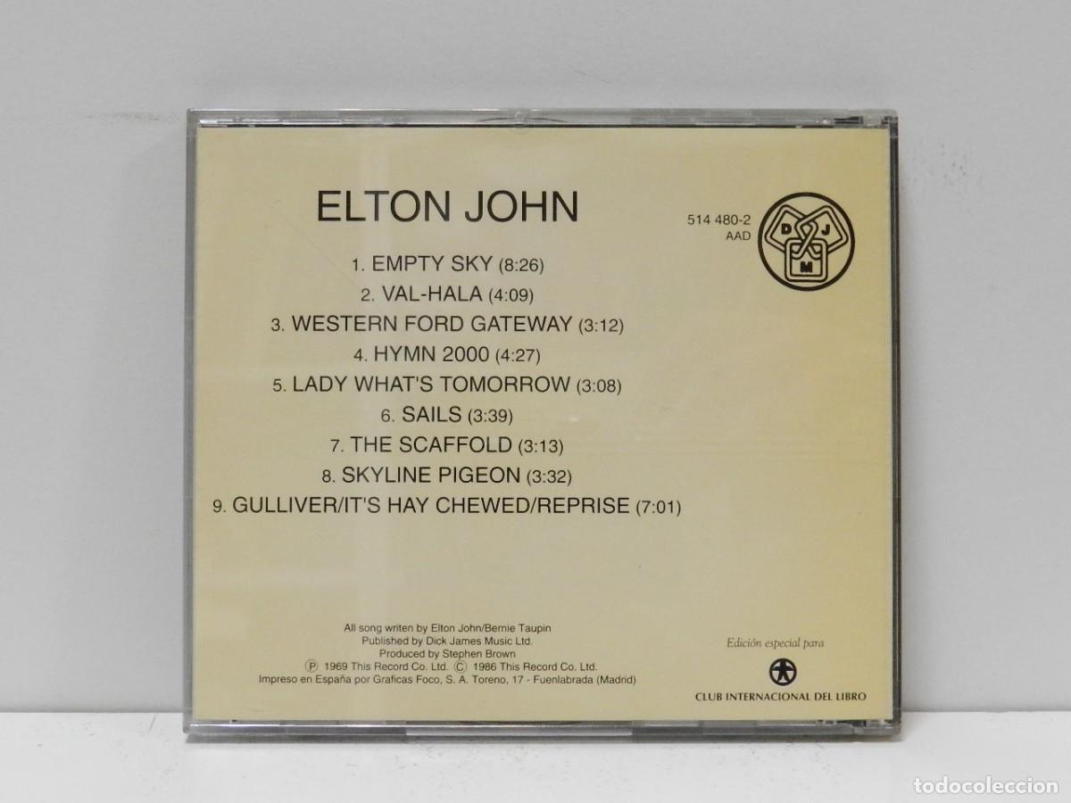 CDs de m&uacute;sica: DISCO CD. Elton John &ndash; Los 60 De Los 60. COMPACT DISC. - Foto 2