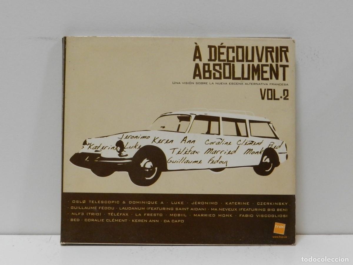 CDs de m&uacute;sica: DISCO CD. &Agrave; D&eacute;couvrir Absolument Vol. 2. COMPACT DISC. - Foto 1