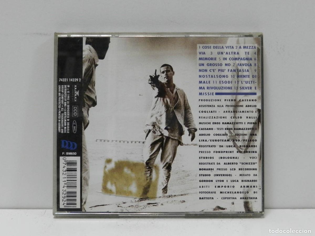 CDs de m&uacute;sica: DISCO CD. Eros Ramazzotti &ndash; Tutte Storie. COMPACT DISC. - Foto 2