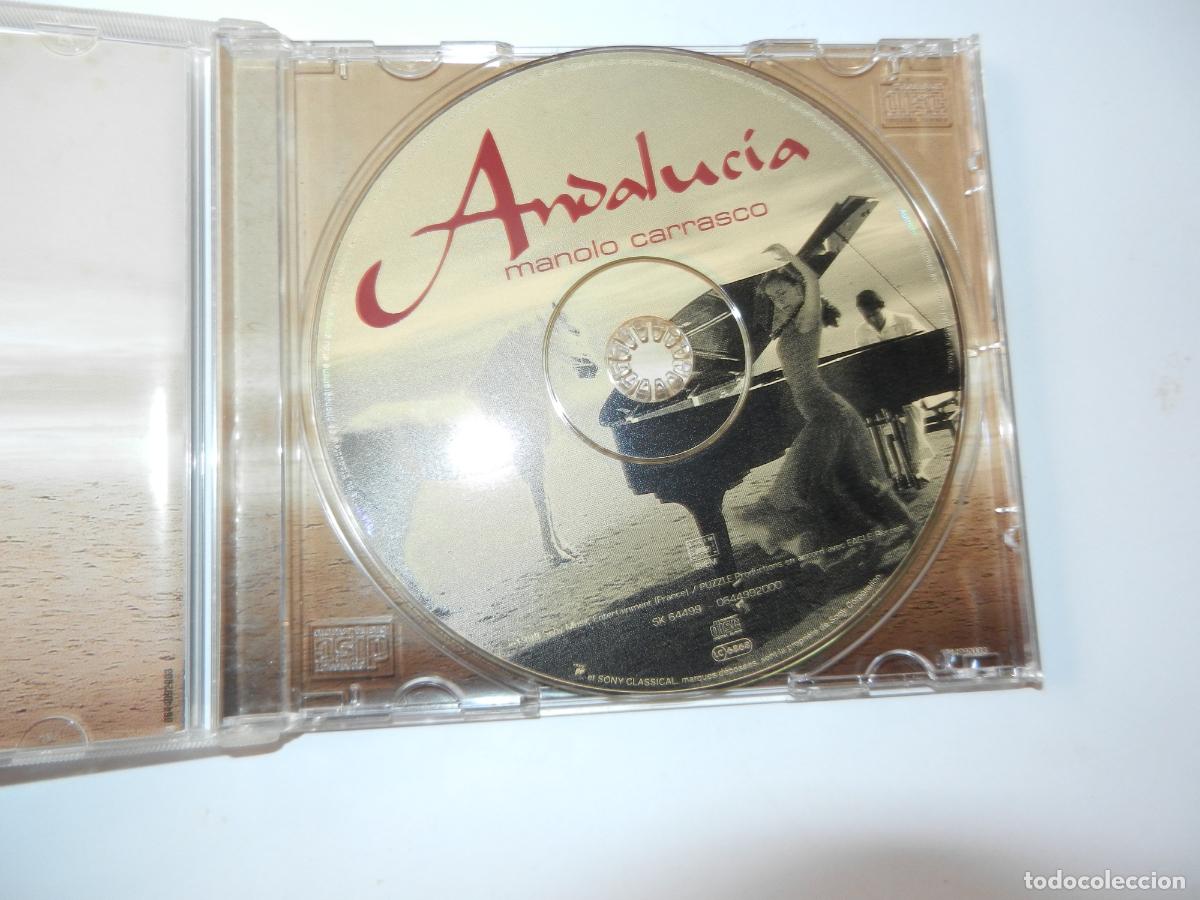 CDs de m&uacute;sica: MANOLO CARRASCO - ANDALUCIA - CD - Foto 3