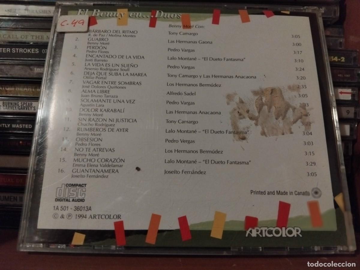 CDs de m&uacute;sica: El Benny en...DUOS -CD - Foto 2