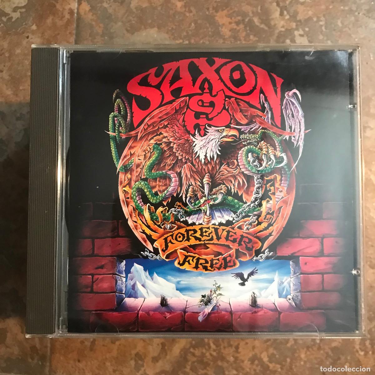 CDs de m&uacute;sica: SAXON - FOREVER FREE - CD VIRGIN 1992 - Foto 1