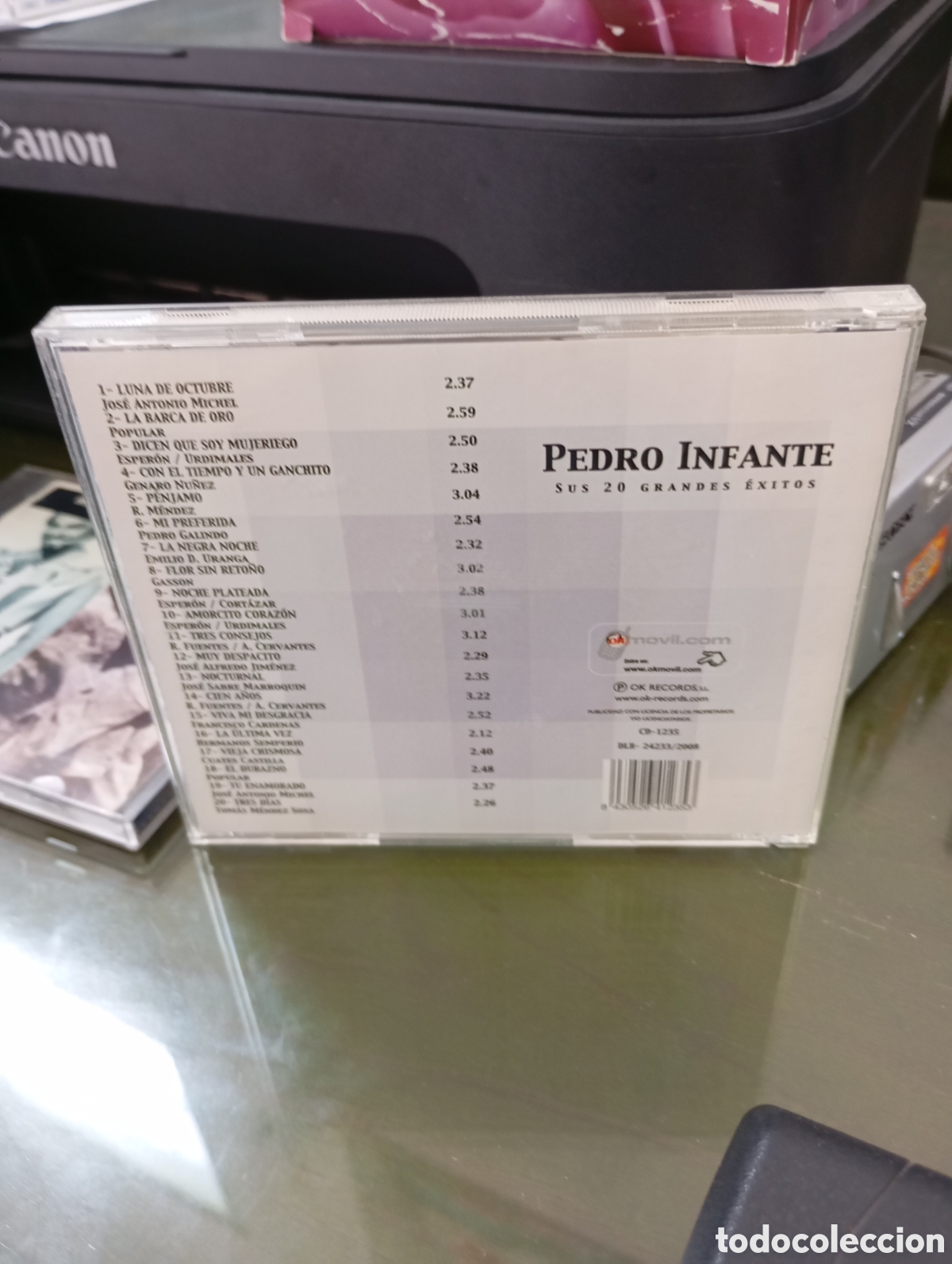 CDs de m&uacute;sica: PEDRO INFANTE: SUS 20 GRANDES &Eacute;XITOS - CD - Foto 2